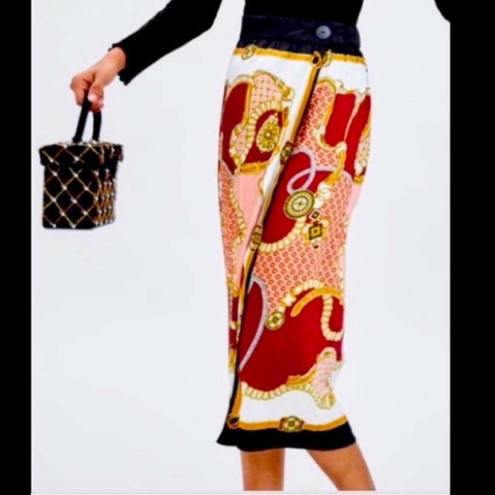Zara scarf wrap skirt. Excellent condition. Size s/m